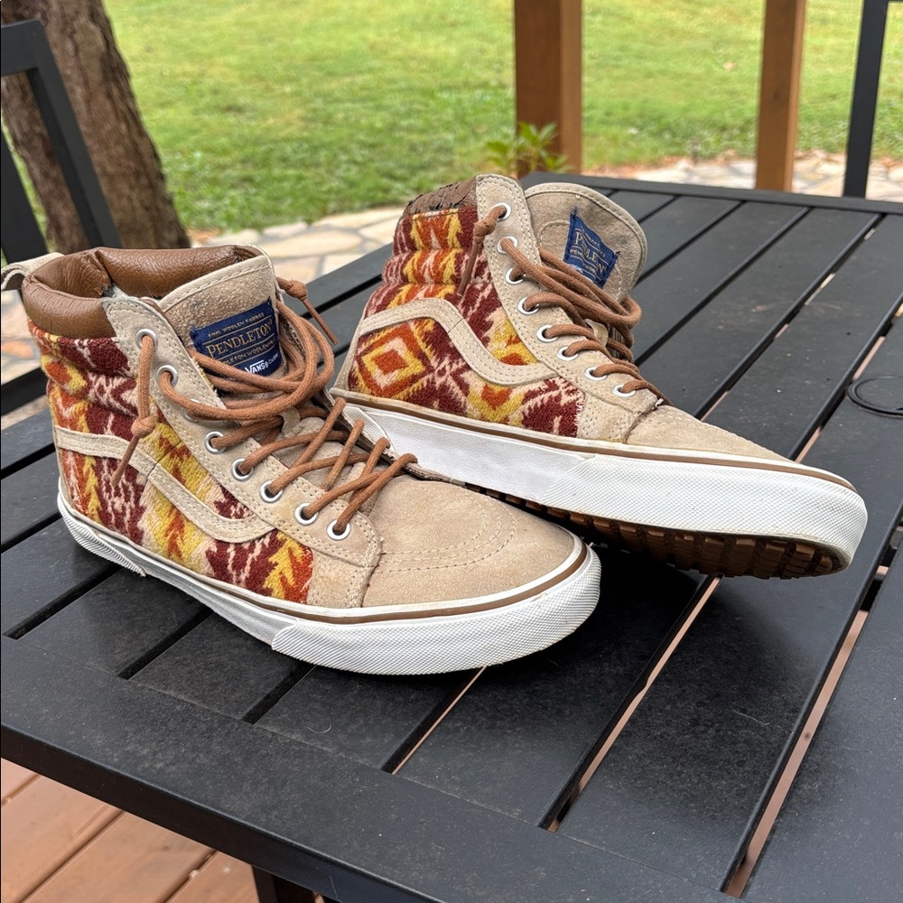 Vans Pendleton High-Top Sneakers